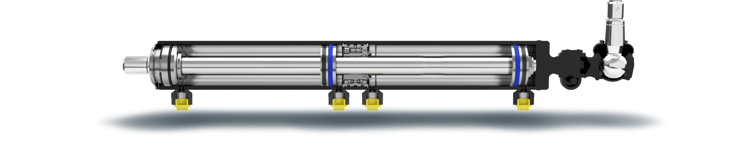 HYDCAB Steering Cylinder: Inside the part