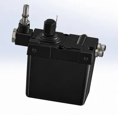 HYDCAB KP0119 Kabinenhebepumpe für Scania Lkw, OE 2496833, Vorderansicht